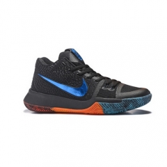 Nike Kyrie 3 Black Blue Orange Men