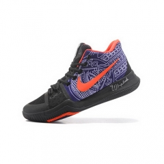 Nike Kyrie 3 Hand of Fatima Black Orange Men