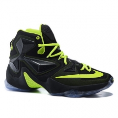 Nike Lebron James 13 Black Fluorescent Green