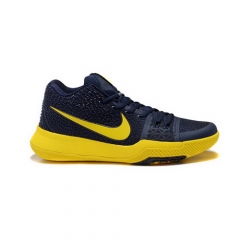 Nike Kyrie 3 Dark Blue Yellow Men