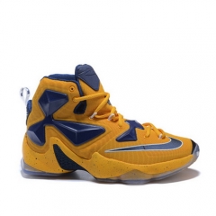 Nike Lebron James 13 Yellow Deep Blue 2015