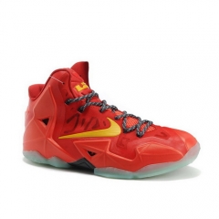 Nike LeBron 11 Team Orange Tour Yellow Men Shoes