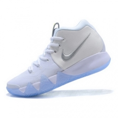 Nike Kyrie 4 White Silver Men