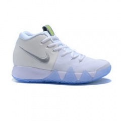 Nike Kyrie 4 White Silver Men