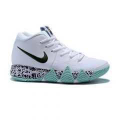 Nike Kyrie 4 White Black Lake Green Dark Green Men