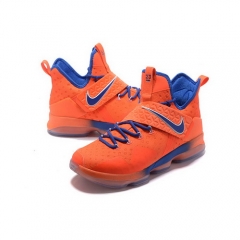 Nike Lebron 14 Orange Blue Men