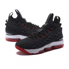 Nike Lebron 15 Black White Red Men