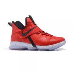 Nike Lebron 14 Cor1e Red Black White Men