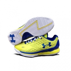 UA Curry 1 Low Under Armour Stephen Curry One Low Yellow Blue