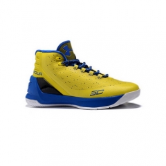 UA Curry 2 Under Armour Stephen Curry 3 White Yellow Blue White Men