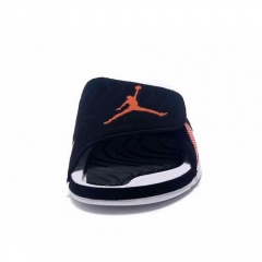 Jordan Slippers FireBrick White Black