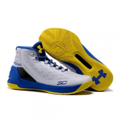 UA Curry 2 Under Armour Stephen Curry 3 Grey Blue Yellow Men