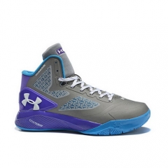 Under Armour ClutchFit Drive II Grey Purple Blue