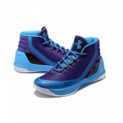 UA Curry 2 Under Armour Stephen Curry 3 Purple Blue White Men