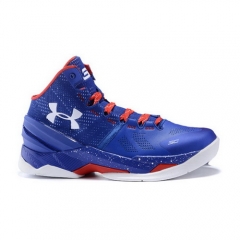 UA Curry 2 Under Armour Stephen Curry 2 Monocolor Blue Shoes