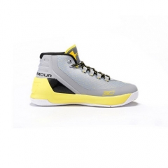 UA Curry 2 Under Armour Stephen Curry 3 Light Grey Yellow Men