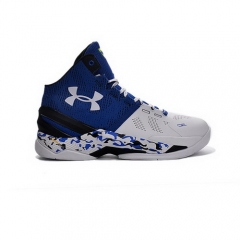 Under Armour Curry 2 Haight Street Electric Blue Midnight Navy White