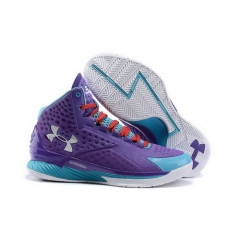 Under Armour Curry One Father to Son Purple Light Blue Red White