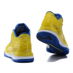 Under Armour Curry Low Yellow Blue