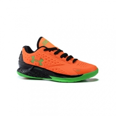 Under Armour Curry One Low Bolt Orange Bright Bolt Orange Green Black