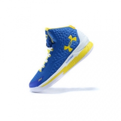 Under Armour Curry One Home ShoesBlue Yellow White