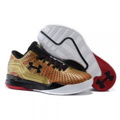 Under Armour Curry Kevin Durant Low GoldEnrod White Black