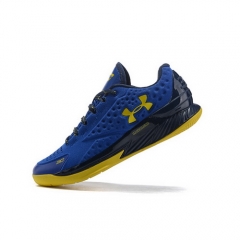 Under Armour Curry Camp Low Basketball Shoe Royal Yellow