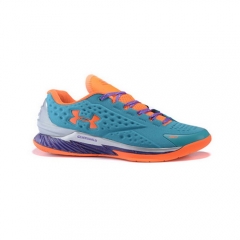 Under Armour Curry Low Blue Orange Silver