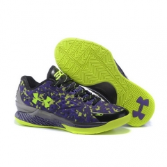 Under Armour Curry Low GreenYellow Black Purple