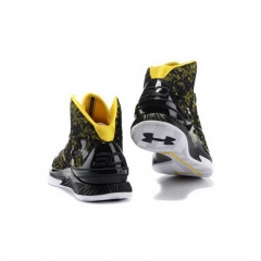 Under Armour Curry One Away Shoes Black Yellow White