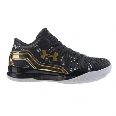 Under Armour Curry Kevin Durant Low Black Gold White