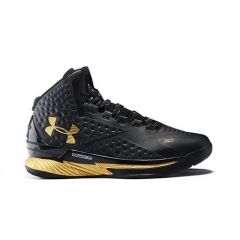 Under Armour Curry One Metallic Black Gold