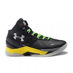 Under Armour Stephan Curry Black Lawngreen Yellow Black