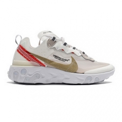 (Women) Authentic Nike React Elemen 87 White Red