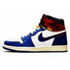 Authentic  Air Jordan 1 Retro High OG NRG White Storm Blue Varsity Red