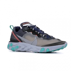 Authentic Nike React Elemen 87 Black midnight Navy Women