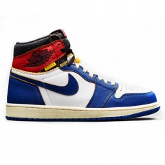 Authentic  Air Jordan 1 Retro High OG NRG White Storm Blue Varsity Red