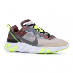 Authentic Nike React Elemen 87 Desert Sand Volt