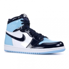 Authentic Jordan 1 Retro High UNC Patent