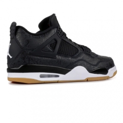 Authentic Jordan 4 Retro Levis Black