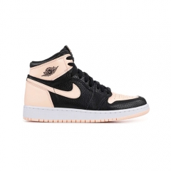 Authentic Jordan 1 Retro High Black Crimson Tint