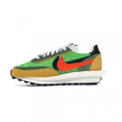 Authentic Nike LD Waffle Sacai Green Multi