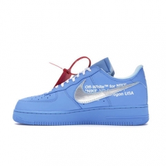 Authentic Air Force 1 Low Off-White MCA University Blue