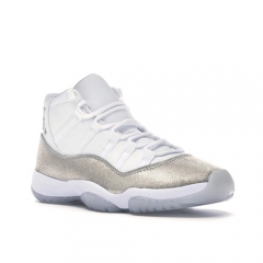 Authentic Air Jordan 11 Retro Metallic Silver Women