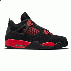 Authentic Air Jordan 4 Red Thunder Women