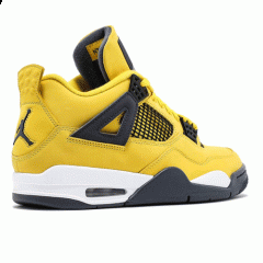 Authentic Air Jordan 4 Lightning Women