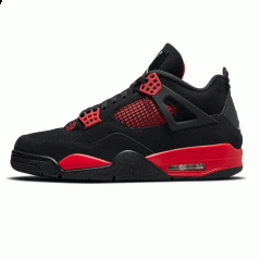 Authentic Air Jordan 4 Red Thunder Women