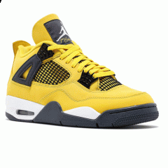 Authentic Air Jordan 4 Lightning