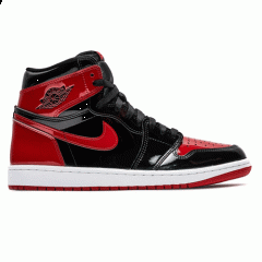 Authentic Air Jordan 1 High OG Bred Patent