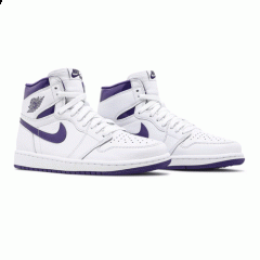 Authentic Air Jordan 1 High OG WMNS Court Purple Women